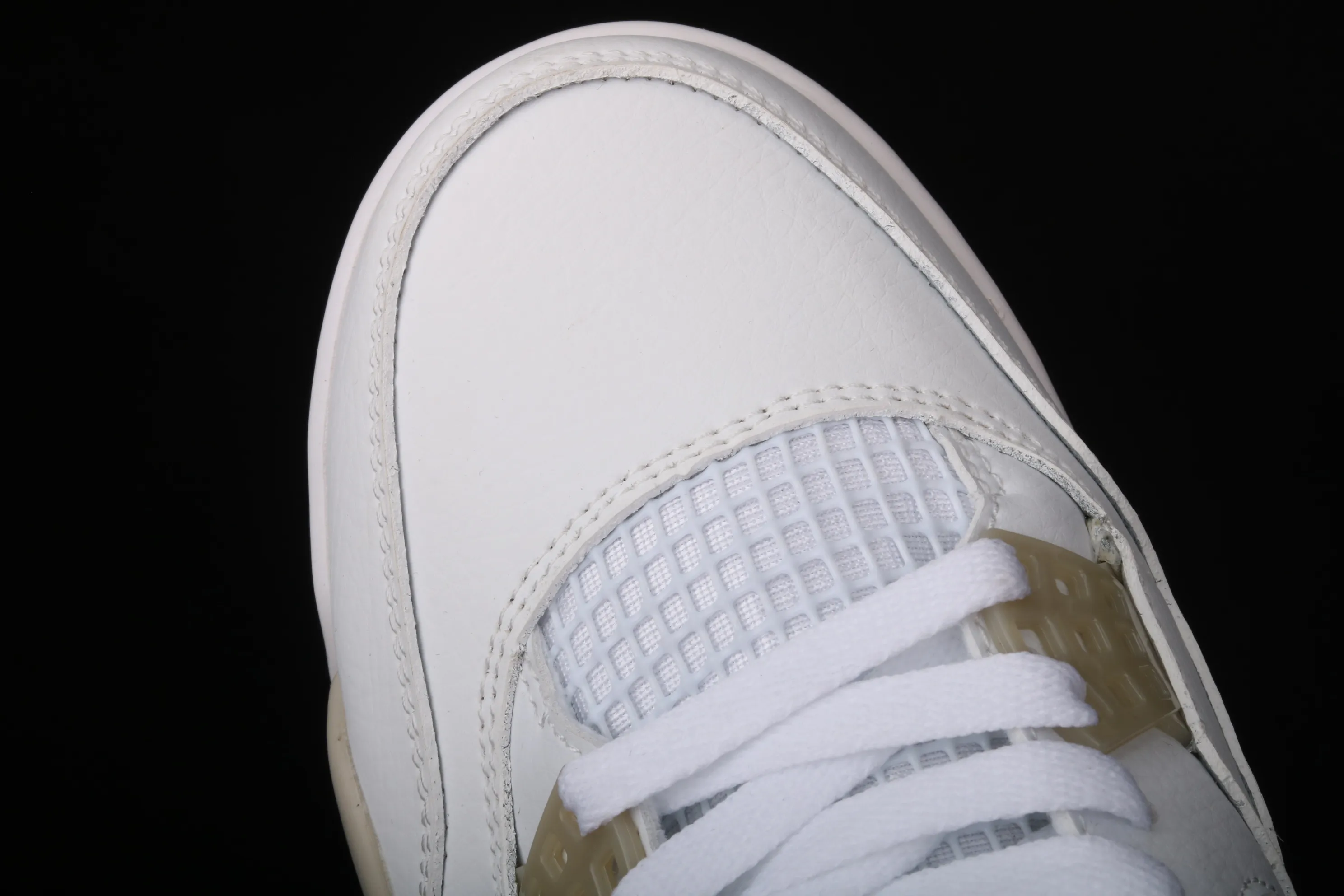 All categories Air Jordan Jordan series basketball shoes Air Jordan 4 G version Air Jordan 4 "Linen" AJ4 Joe 4 beach white gold 487724-118